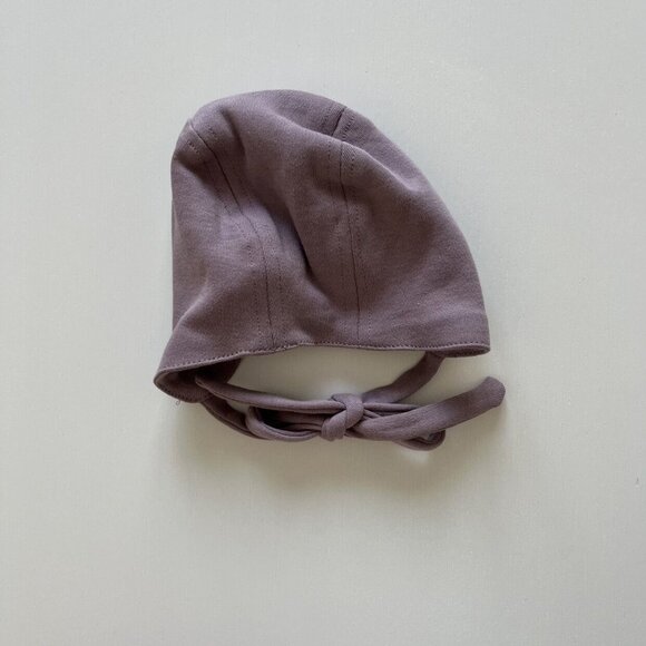 Kate Quinn Bonnet Hat Purple Lilac 0-3 Months - Picture 2 of 3